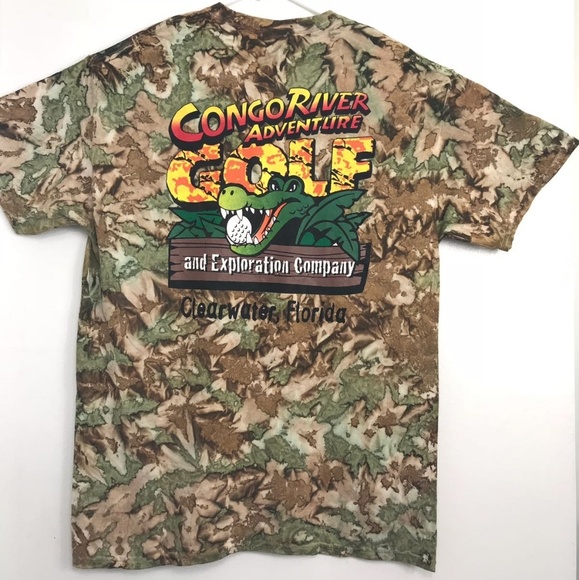 Men’s Clearwater Camouflage TShirt Large - Picture 2 of 5